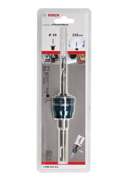 Bosch PC-Plus Panç Adaptör pW&M HSSG 85mm - SDS 2608522411 2 608 522 411