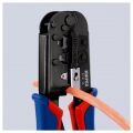 Knipex 97 51 10 Telefon ve Veri Jakı Sıkma Pensesi (190 mm - RJ11/RJ12 ve RJ45 Uyumlu - Kesme ve Sıyırma Fonksiyonlu - Karartılmış)