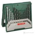 Bosch X-Line 15 Parça Matkap Ucu Seti + 46 Parça Tornavida Vidalama Lokma Ucu Aksesuar Seti