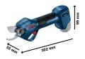 Bosch GGP 12V-25 Akülü Bahçe Makası (12V - 2x3.0 Ah - Çift Akülü) - 06008D8100