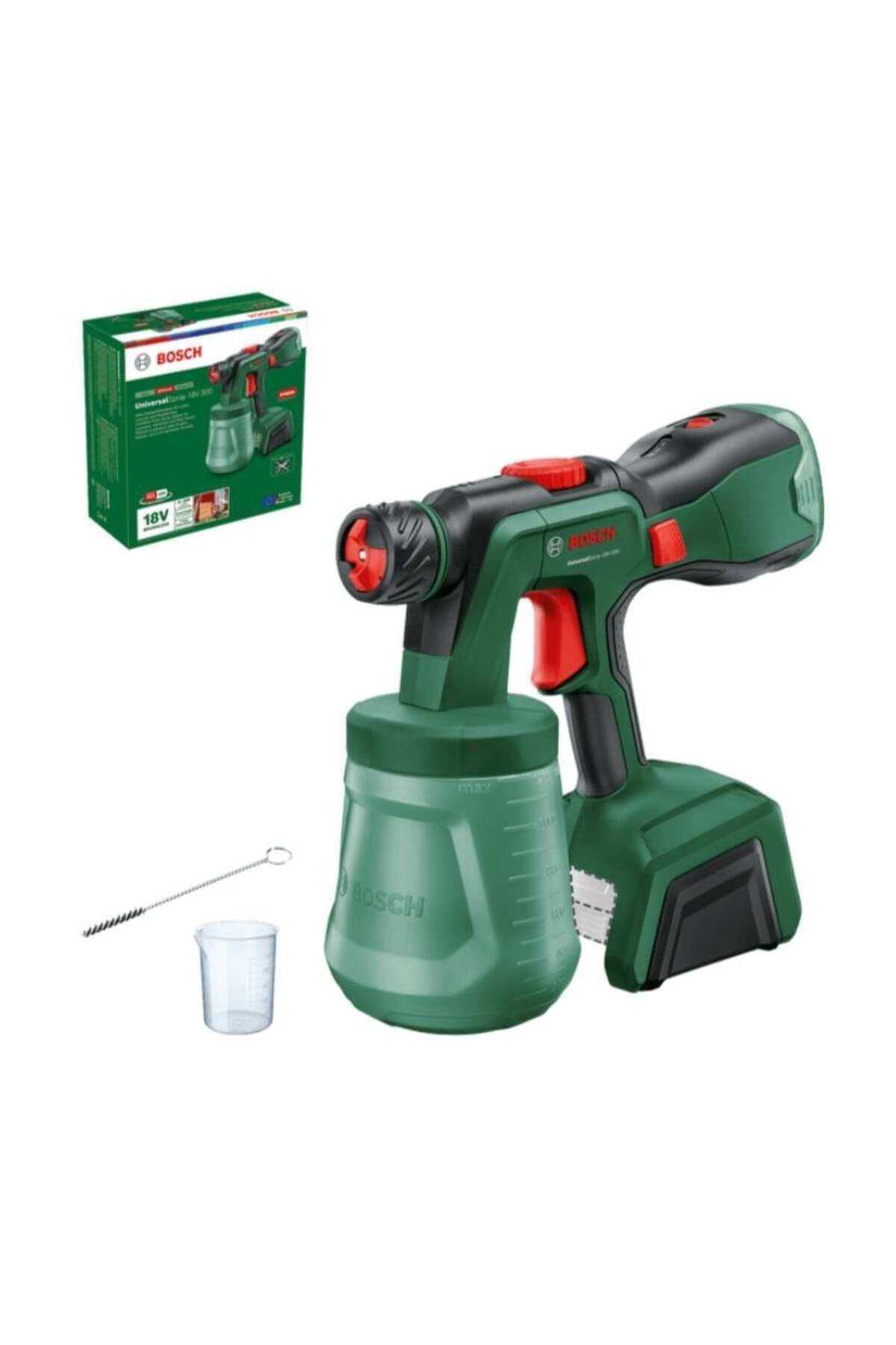 Bosch UniversalSpray 18V-300 Akülü Boya Tabancası (18V - Solo/Aküsüz) - 0603208100