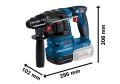 Bosch GBH 185-LI + Bosch GWS 18V-8 + 2x4.0Ah 0615V0003C