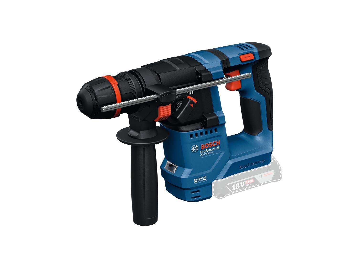 Bosch GBH 18V-18 X One Chuck Akülü Kırıcı Delici (Akü Şarj Yoktur) 0611927100 0 611 927 100