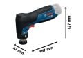 Bosch GEX 12V-32 Eksantrik Zımpara Makinesi (Akü ve Şarj Yoktur) 06019L2000 0 601 9L2 000