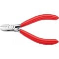 Knipex 77 01 115 Elektronikçi Yan Keski (115 mm - Yuvarlak Kafa - Küçük Fasetli - Hassas Kesim - Parlatılmış)