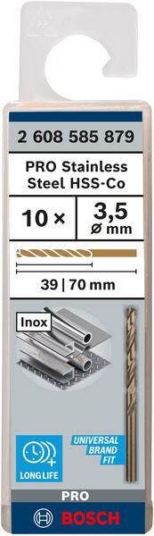 Bosch HSS-Co Metal Matkap Ucu 3,5x70 mm 10lu 2608585879 2 608 585 879