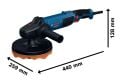 Bosch GPO 11-180 S Polisaj Makinesi (1100 W - 180 mm) - 06013A2300