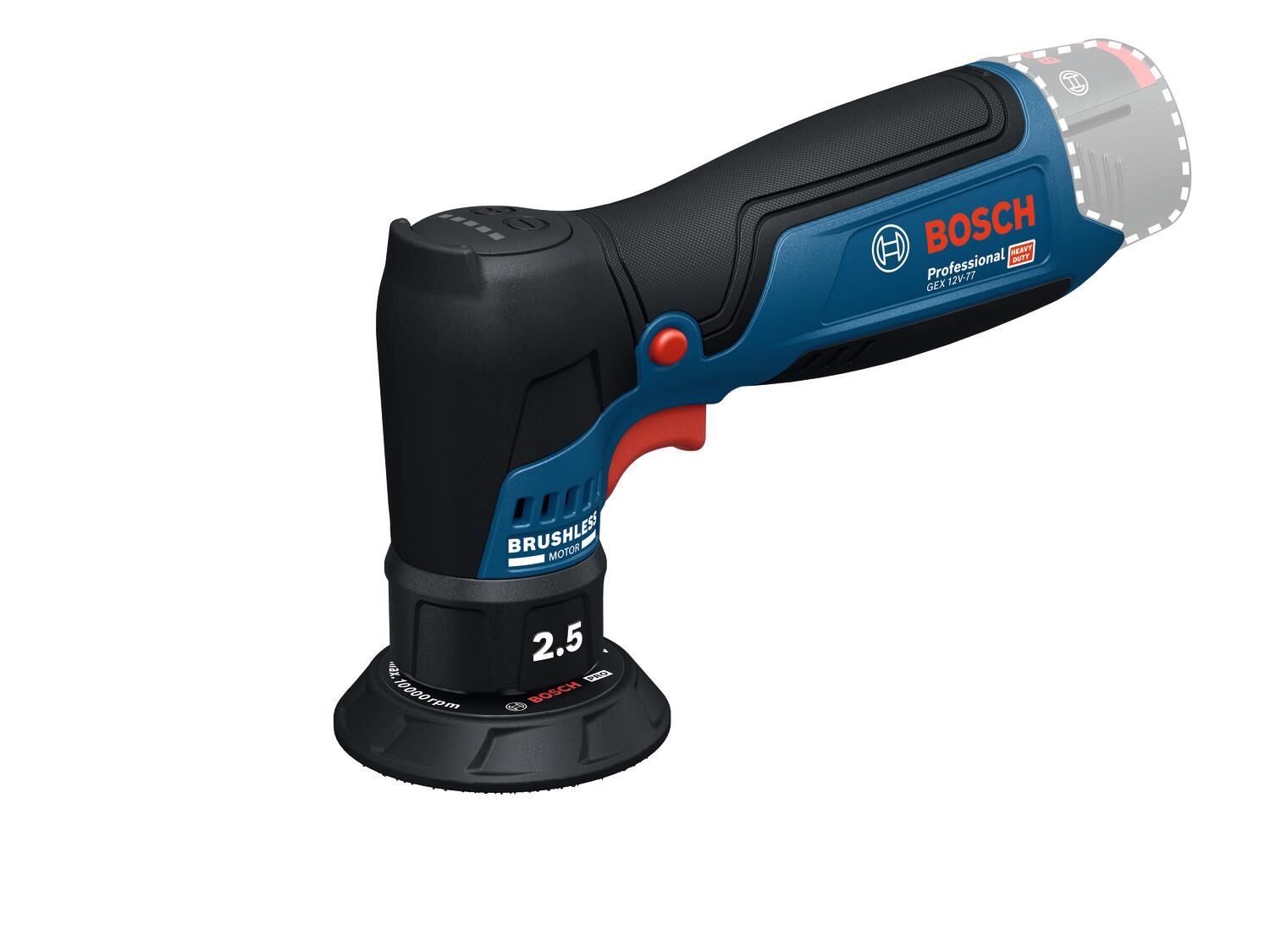 Bosch GEX 12V-77 Eksantrik Zımpara Makinesi (Akü Şarj Yoktur) 06019L2100 0 601 9L2 100