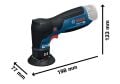 Bosch GEX 12V-77 Eksantrik Zımpara Makinesi Solo