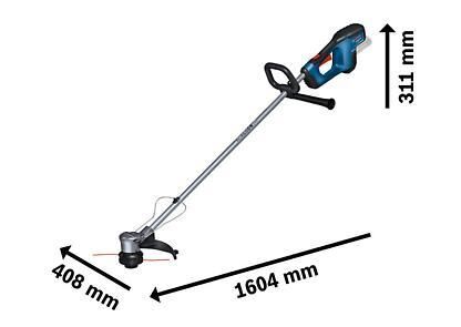 Bosch GRT 18V-33 Akülü Kenar Kesme Makinesi (18V - 33 cm - Solo/Aküsüz) - 06008D0000