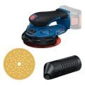 Bosch GEX 18V-150-3 Akülü Eksantrik Zımpara (18V - 150 mm - Solo/Aküsüz) - 0601372904