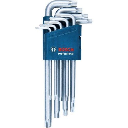 Bosch 9 Parça Torx Anahtar Takımı (T10 - T50 Ölçü Aralığı) - 1600A01TH4