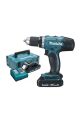 Makita DHP453SYE Akülü Darbeli Delme/Vidalama Makinesi (18V LXT - 42 Nm Tork - 2x1.5 Ah Çift Akülü - Darbeli Fonksiyon)