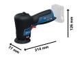 Bosch GPX 12V-77 Köşeli Polisaj Makinesi Solo