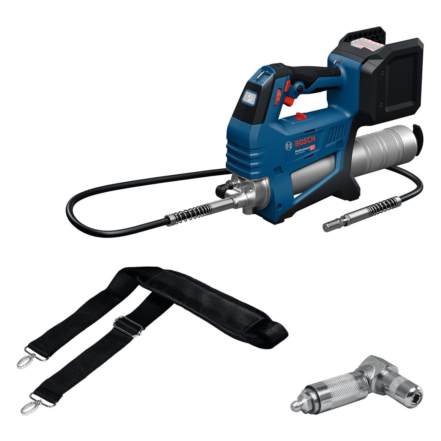 Bosch GFP 18V-10 Akülü Gres Tabancası (18V - 690 Bar - Solo/Aküsüz) - 06019N6000