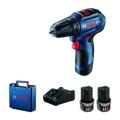 Bosch GSR 12V-30 Akülü Delme/Vidalama Makinesi (12V - 2x2.0 Ah Çift Akülü - Kömürsüz Motor) - 06019G9004