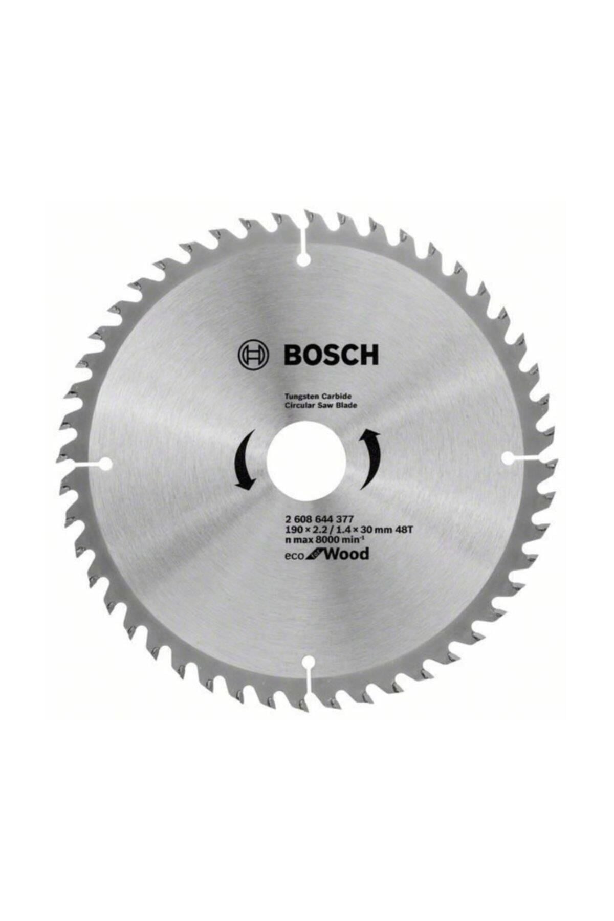 Bosch Eco for Wood Daire Testere Bıçağı (190 x 30 mm - 48 Diş) - 2608644377