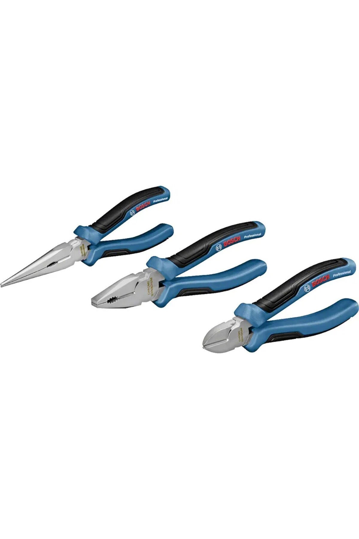 Bosch 3 Parça Pense Seti (Pense, Kargaburun, Yan Keski) - 1600A016BG