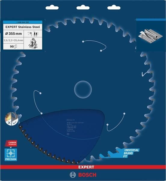 Bosch Daire Testere EXSST 355x25,4mm 90 Diş 2608644282
