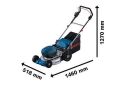 Bosch GRA 18V-2-46 Akülü Çim Biçme Makinesi (18V - 46 cm - Solo/Aküsüz) - 06008C8000