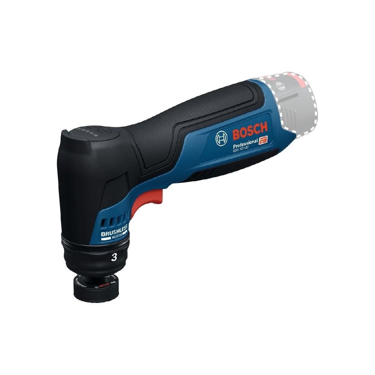 Bosch GSS 12V-32 Titreşimli Zımpara Makinesi Solo 06019L1000