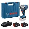 Bosch GDS 18V-780 Somun Sıkma Makinesi 2x5.0Ah 06019P4021