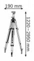 Bosch BT 300 HD Ağır Hizmet Tipi Tripod (122 - 295 cm - 5/8'' Bağlantı) - 0601091A00