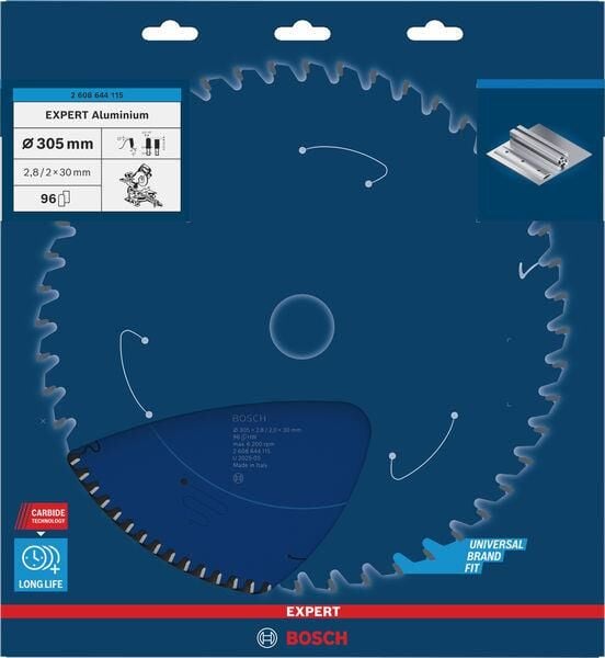 Bosch Expert for Steel Metal Kesme Daire Testere Bıçağı (305x30mm - 96 Diş) - 2608644115
