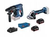 GBH 180-LI+ GWS 180-LI + 2x4,0 Ah XL-BOXX