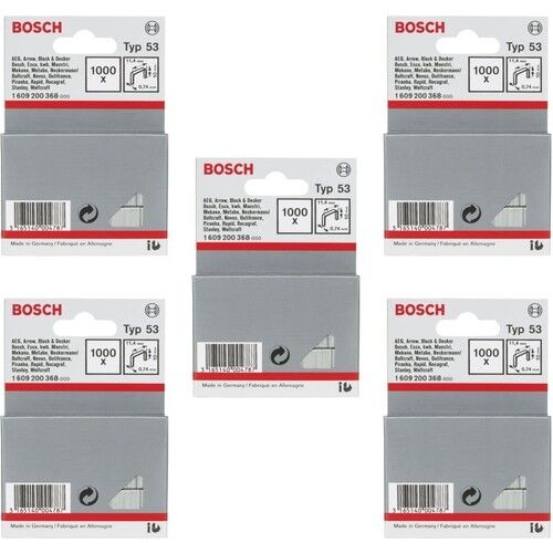 Bosch Tip 53 Zımba Teli (10 mm - 5000 Adet) - 1609200366
