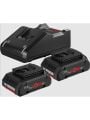 Bosch ProCORE18V Akü Seti (18V - 2x4.0 Ah ProCORE Akü + GAL 18v-40 CV Hızlı Şarj Cihazı) - 1600A01BA3