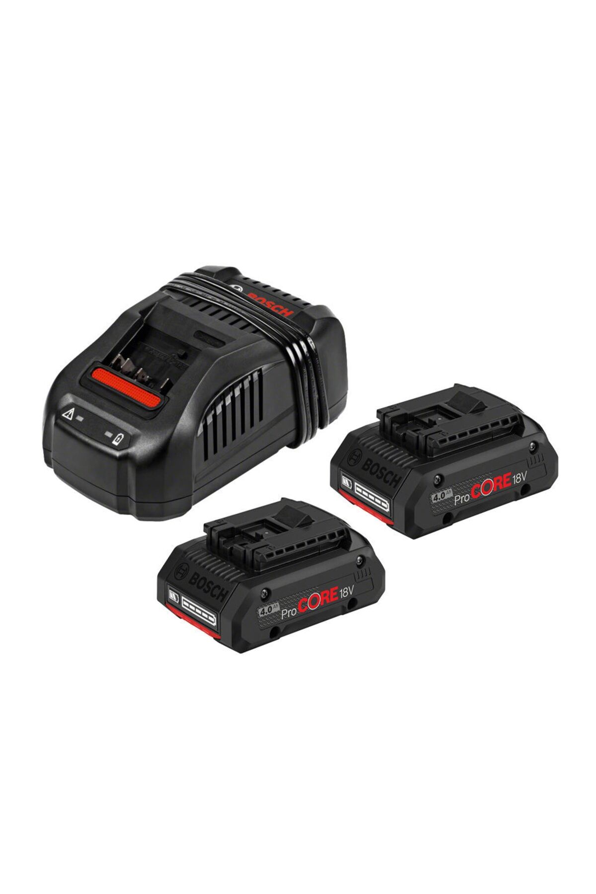 Bosch Procore 2X4.0 Ah Akü+GAL1880 CV Şarj Cihazı 1600A01BA3