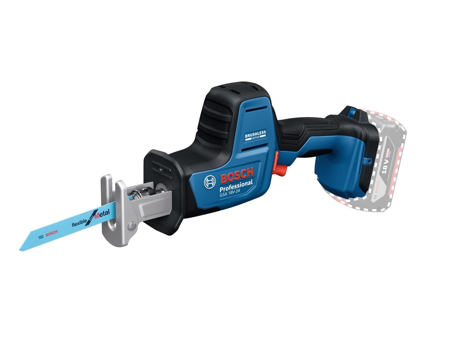 Bosch GSA 18V-24 Akülü Panter Testere (Solo/Aküsüz - 18V) - 06016A5100