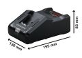 Bosch GAL 18V-160 C 16 A Ultra Hızlı Şarj - 1600A016GP