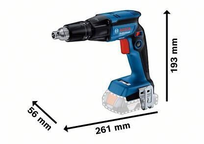 Bosch GTB 185-LI Akülü Alçıpan Vidalama Makinesi (18V - Kömürsüz Motor - Solo/Aküsüz) - 06019K7021