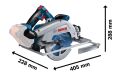 Bosch GKS 18V-68 GC Akülü Daire Testere (Solo/Aküsüz - 190 mm) - 06016B5100