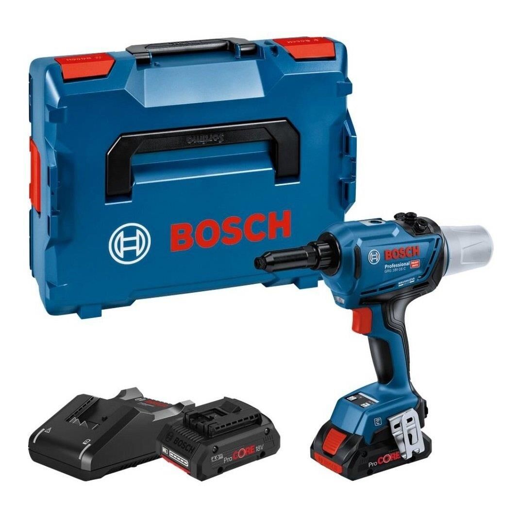 GRG 18V-16 C Perçin Tabancası 2x4.0 Procore