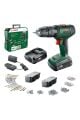 Bosch UniversalImpact 18V Akülü Darbeli Delme/Vidalama Makinesi (18V - 2x1.5 Ah Çift Akülü + 241 Parça Aksesuar Seti) - 06039D4103