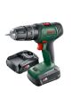 Bosch UniversalImpact 18V Akülü Darbeli Delme/Vidalama Makinesi (18V - 2x1.5 Ah Çift Akülü + 241 Parça Aksesuar Seti) - 06039D4103