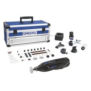 Dremel 8260 Akıllı Kömürsüz Multi El Motoru (12V - 2x2.0Ah - 65 Aksesuar) - F0138260JF