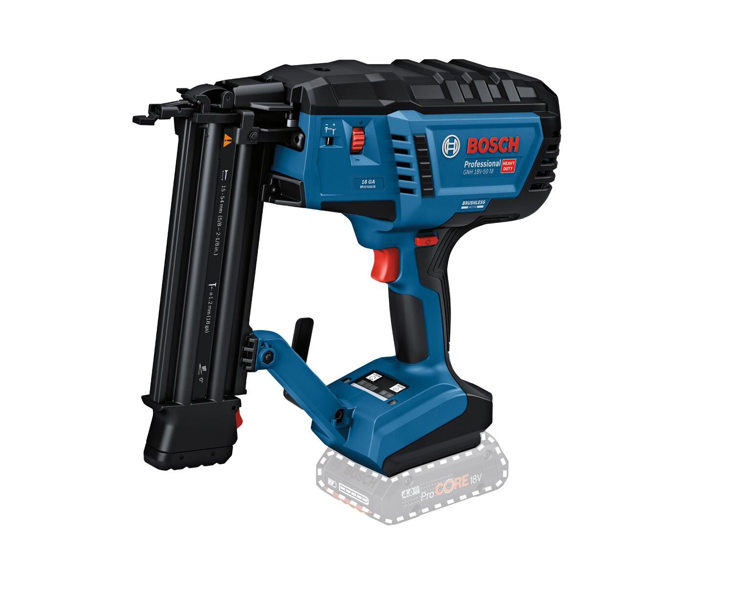 Bosch Akülü Ahşapta Çivi Çakma GNH 18V-50 M SOLO 0601482400