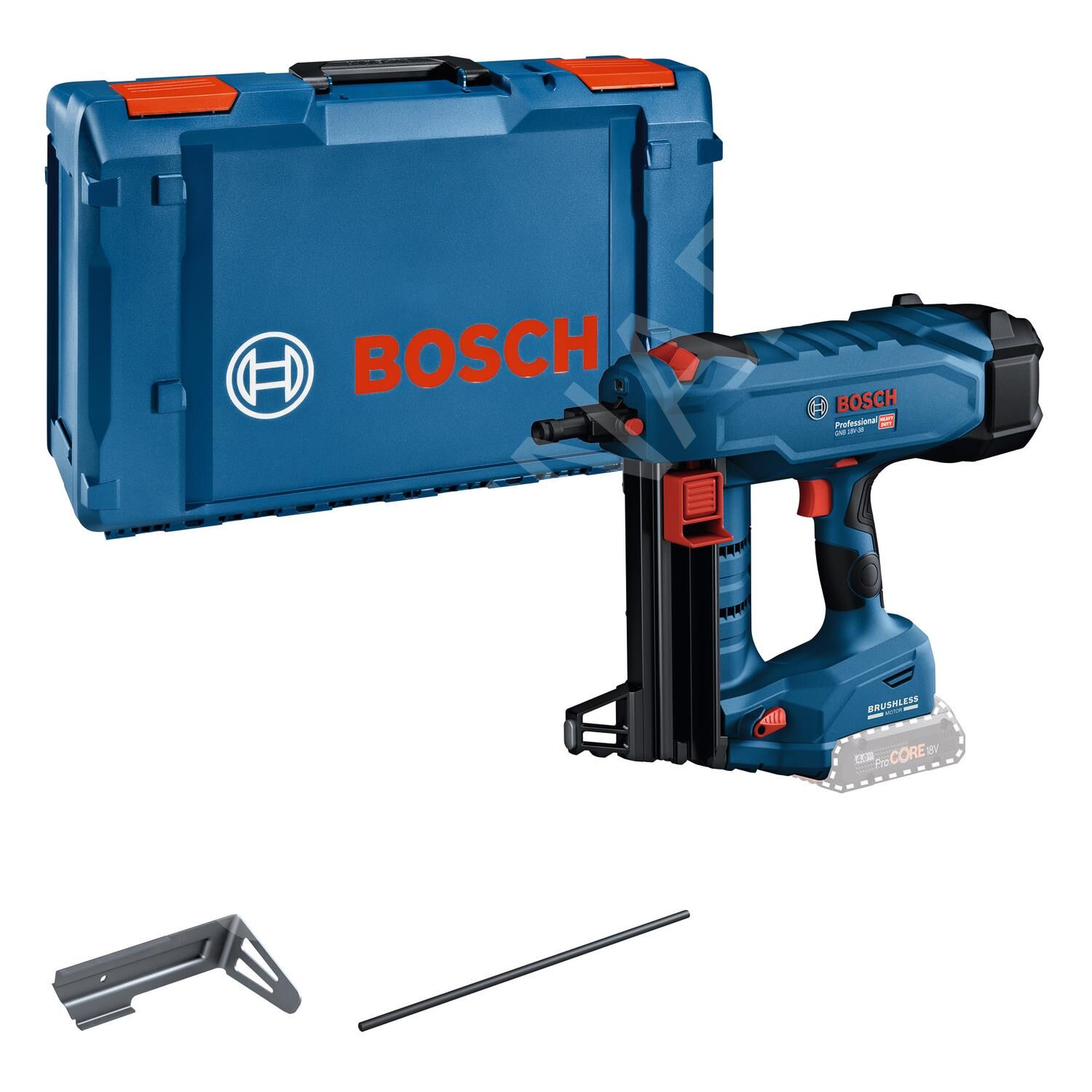 Bosch GNB 18V-38 Akülü Beton Çivi Çakma Tabancası (Solo/Aküsüz - XL-BOXX Çantalı) - 06019L7001