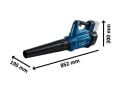 Bosch GBL 18V-750 Akülü Üfleyici (Akü ve Şarj Yoktur) 06018D2000 0 601 8D2 000