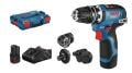 Bosch GSR 12V-35 FC Akülü Delme/Vidalama Seti (2 x 3.0 Ah Akü) - 06019H3000