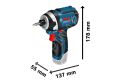 Bosch GDR 12V-105 Akülü Darbeli Somun Sıkma Makinesi (2 x 2.0 Ah - 105 Nm) - 06019A6905