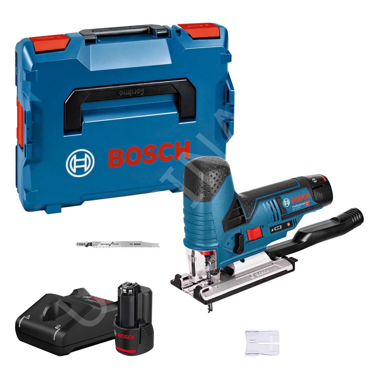 Bosch GST 12V-70 Akülü Dekupaj Testere Seti (2 x 3.0 Ah Akü) - 06015A1005