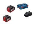 Bosch GBA 18V 3,0 Ah Akü Başlangıç Seti (2 x 3,0 Ah + GAL 18V-40 + L-BOXX) - 1600Z00037-SET