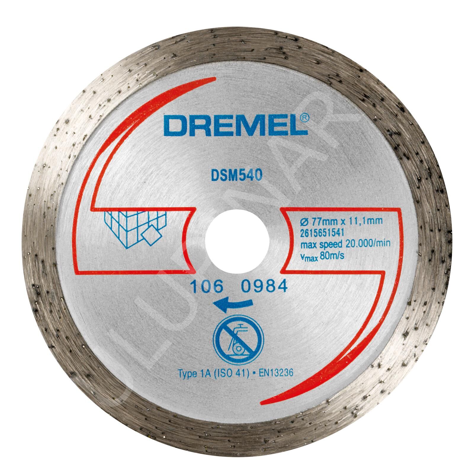 Dremel DSM20 Elmas Fayans Kesme Diski (DSM540) - 2615S540JB