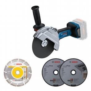 Bosch GWS 18V-180 P Akülü Avuç Taşlama Makinesi (Solo/Aküsüz) - 06019H6L01