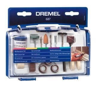 DREMEL ÇOK AMAÇLI AKSESUAR SETİ 687 52Lİ 26150687JA